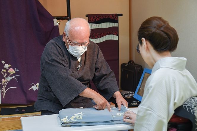 お着物クリ-ニング券（着物・長襦袢など合計5点） チケット クリーニング ファッション 和服 メンテナンス 