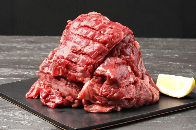 牛 ステーキ 厚切り ハラミ 1kg [上球磨農産 熊本県 五木村 51120362] 牛肉 焼肉 肉 はらみ すてーき 下味付き 塩味 冷凍