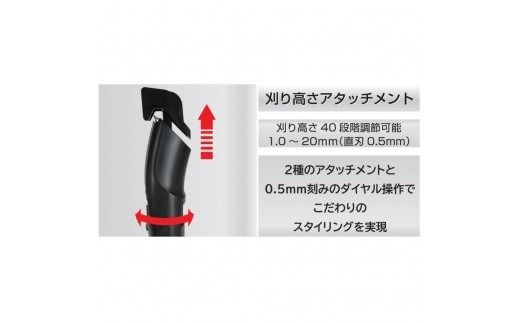 川崎市に本社工場を構える　理美容家電メーカー　ロゼンスターJPN　充電交流式グルーミングトリマー GTR-763