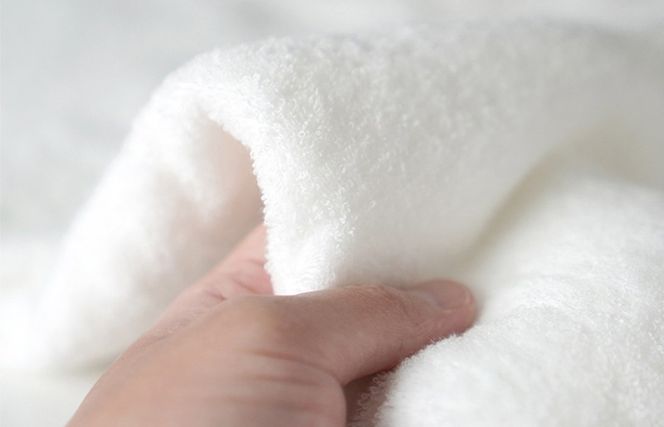 G2076 【スピード発送】シルキータッチ フェイスタオル ホワイト5枚