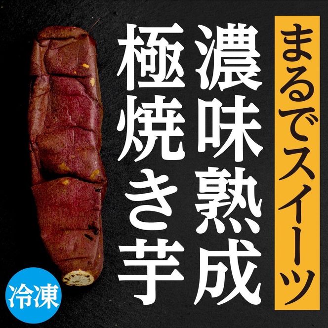 【先行予約】 12月以降発送 濃味熟成 極焼き芋 1kg (250g×4p) 冷凍 真空パック 紅はるか 焼き芋 小分け 大洗産 茨城県産 国産 濃厚 熟成 やきいも 芋 茨城 べにはるか さつまいも お菓子 和菓子 スイーツ