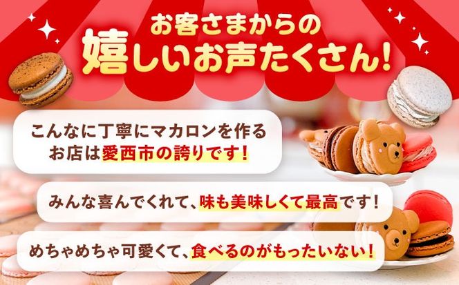 おまかせ マカロン ボックス 10個入 マカロン 焼菓子 スイーツ 愛西市 / ニコールマカロン[AEDA001]