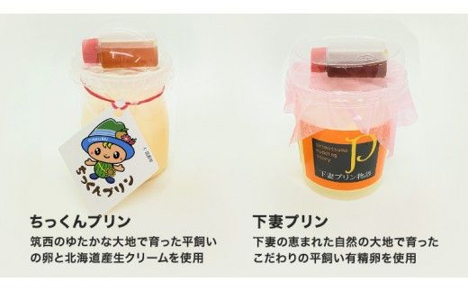 ちっくんプリン 8個 下妻プリン 3個 ミックス セット [BW022ci]