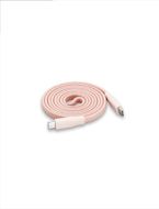 CIO ケーブル Mate Flat Spiral Cable CtoC Type-Cケーブル 充電 iPhone スマートフォン iPad シェルピンク｜小型 軽量 おしゃれ 便利 [2662]