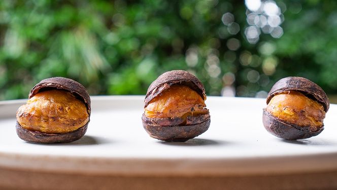 【 定期便 3ヶ月 】 庄七農園 厳選『 最高等級 』氷蔵熟成 焼き和栗 500g 【2025年10月より発送開始】 茨城 お取り寄せ 茨城県産 栗 くり 焼栗 おやつ スイーツ 茨城 和栗 美味しい 果物 フルーツ 庄七農園 [BK17-NT]