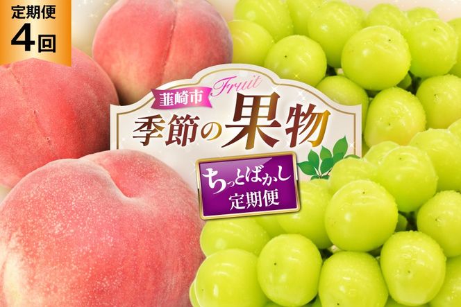 桃 3玉 2回 シャインマスカット 約 1.0kg 2回 【2027年発送】 先行予約 ちっとばかし 定期便4回 NS-1018 [韮崎翠緑 山梨県 韮崎市 20744989] 桃 シャインマスカット もも シャイン マスカット ぶどう 葡萄 くだもの 果物 フルーツ