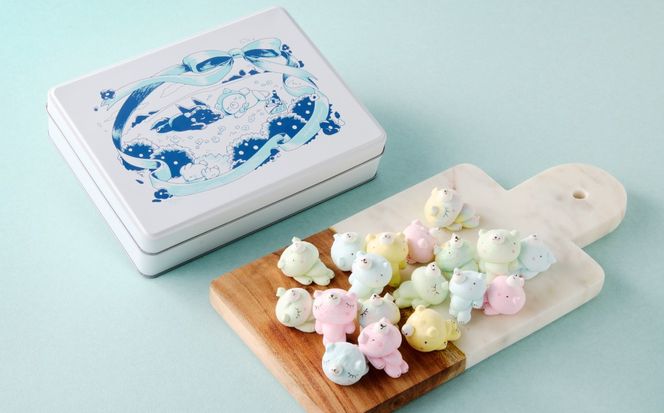 ns143-002 寝クマのメレンゲ缶