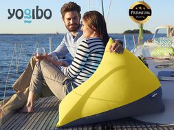 Yogibo Zoola Pyramid Premium（ヨギボー ズーラ ピラミッド プレミアム）＜ライムライト＞-[G794-10]