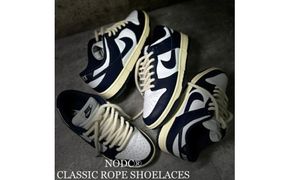 NODC CLASSIC ROPE SHOELACES ３セット［173N29］NODC CLASSIC ROPE SHOELACES 靴ひも 選べる サイズ 120cm 140cm カラー ブラック