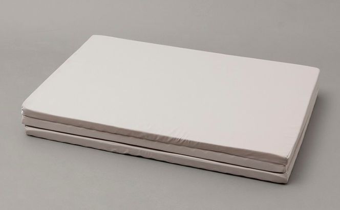 マットレス シングル 三つ折り 折りたたみ バランスマットレス MTRB-S アイリスオーヤマ ふつう かため 腰が沈み込みにくい 軽量 ウレタン 敷き布団 敷布団 下に敷くだけ