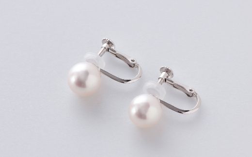 五つ星級の真珠！オーロラ艶！ラウンド7.5-8.0mm アコヤ真珠ネックレス・ピアスorイヤリングセット Z-83