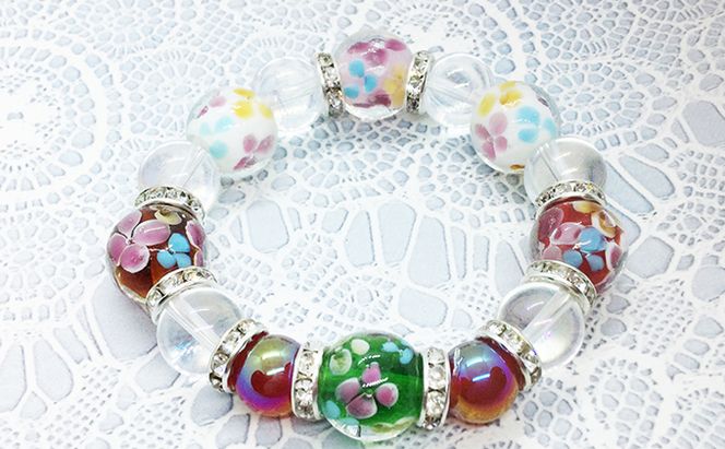 天然石パワーストーンプレスレット（5） アクセサリー ブレスレット ギフト 