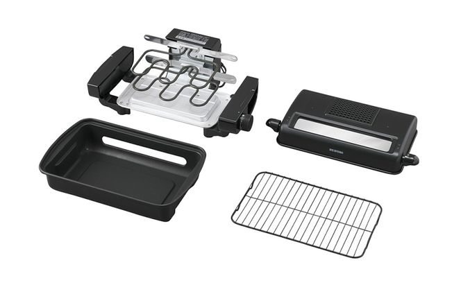 ロースター マルチロースター EMT-1103-B ブラックホット アイリスオーヤマ キッチン用品 調理家電 