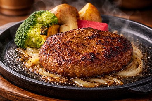 【寛閑観】近江牛ぜいたくハンバーグ 150g×3個【冷凍】【FR36W】