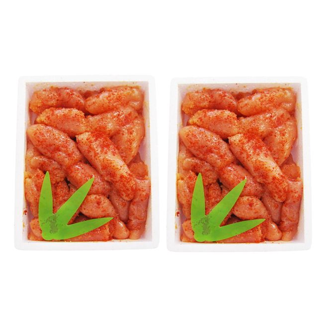 辛子明太子 (無着色) 切小 500g×2個 計1kg ※配送不可：北海道、沖縄、離島