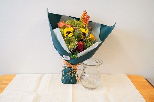 【12ヶ月定期便】生花の花束を毎月お届け H143-024