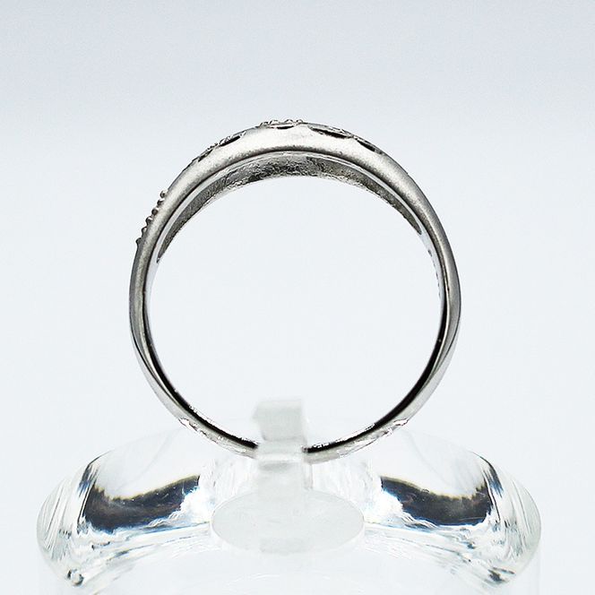 純プラチナ 甲丸 松竹梅リング Pt999 (17169) 指輪 リング プラチナ 純プラチナ Pt999 甲丸 松竹梅リング ジュエリー アクセサリー 山梨県 甲斐市 BR-91