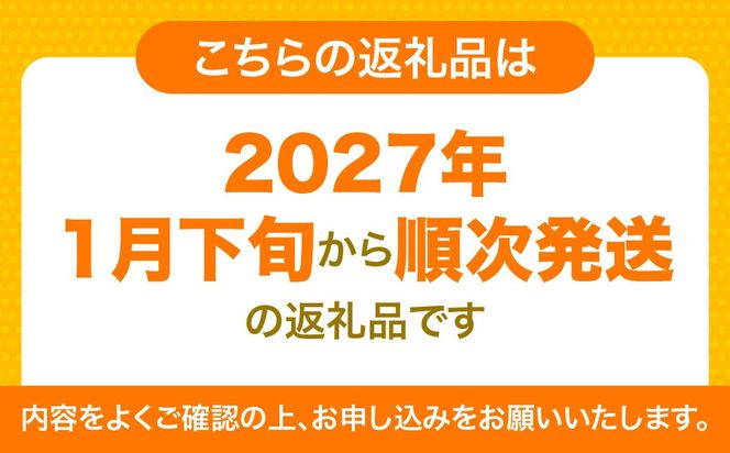 【先行予約】【訳あり】はるか5kg（2027年1月下旬より順次発送） IKTF037