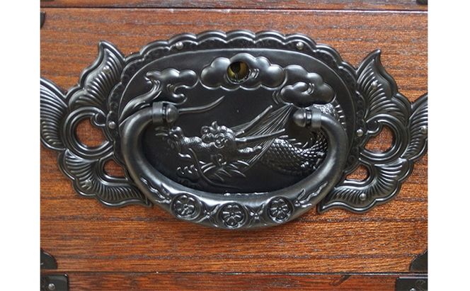 桐たんす 龍金具総桐民芸箪笥 二葉桐工房 総桐たんす 2段 コンパクト たんす 箪笥 収納 収納タンス ミニタンス 桐箪笥 桐タンス 木製 民芸品 工芸品 伝統工芸品 家具 インテリア 東京 東京都 墨田区