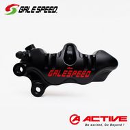 GALE SPEED エラボレート・フロント4Pキャリバー(アキシャル40mm) 左/SCMボルト仕様 ブラック バイク オートバイ パーツ 左キャリパー 