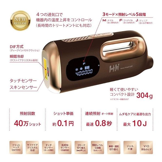 家庭用脱毛器 ジュピター フラッシュアウト 脱毛器 光脱毛 光脱毛器 男女兼用 脱毛 ホームケア フラッシュ脱毛器 電化製品 美容
