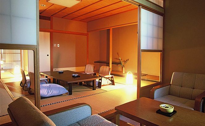 【能登半島地震復興支援】辰口温泉 たがわ龍泉閣「吉祥亭」ペアー宿泊券 旅行 チケット 