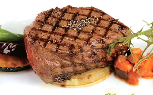 FK7-0260_あか牛極上ヒレ＆サーロインステーキセット 牛肉 あか牛 セット ヒレ サーロイン ステーキ 冷凍 九州 熊本県 熊本 嘉島