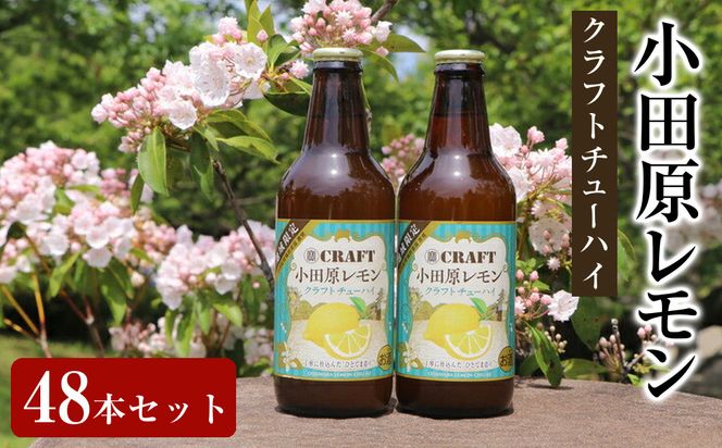 小田原レモンクラフトチューハイ　48本セット| チューハイ レモン お酒 ドリンク 飲み物 飲み比べ ギフト プレゼント 神奈川県 小田原市 142069_AX021