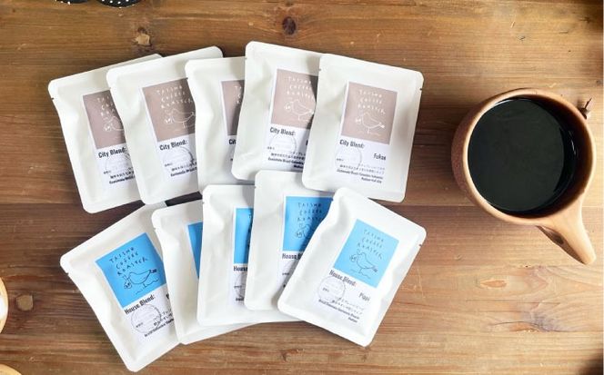 糸島コーヒーとおやつのセット (ドリップ珈琲2種・おからでつくったかりんとう4種・いとしまプレミアムラスク6種) 糸島市 / いとしまごころ コーヒー ギフト[ASD028]