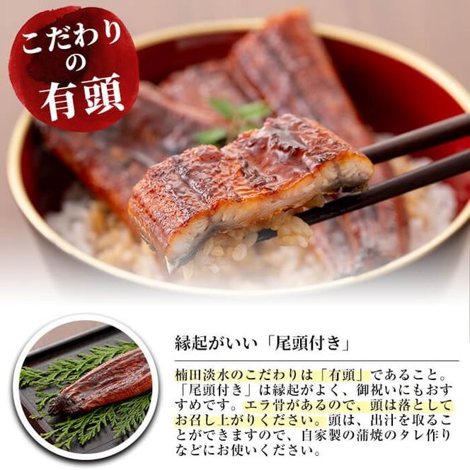 極うなぎ蒲焼110g以上×3尾(計330g以上)+釜揚げちりめん110g+福茶100g b0-179