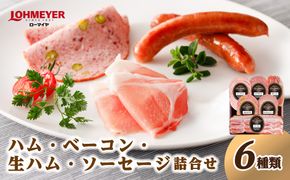 ns009-002 ローマイヤ　ハム・ベーコン・生ハム・ソーセージ詰合せ