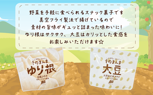 ＜ゆり根フライ・大莢白乙女フライ 4個(各2個)セット＞北海道 北海道産 ゆり根 大莢白乙女 大豆 フライ そのまんま そのまんまシリーズ