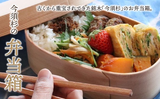 AZ-1 【地元産】今須杉のお弁当箱