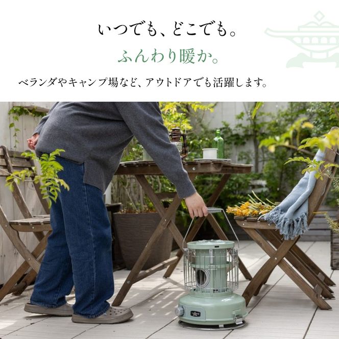 アラジン ポータブルガスヒーター ホワイト SAG-BF02FW カセットボンベ