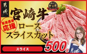 宮崎牛ローススライス 500g_17-N2-012-500g
