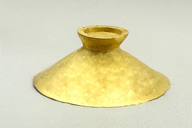 BJ255 K24 純金 金盃 63g 島原藩七万石を称える格式の一盃 [ 金 24金 24K ゴールド gold 貴金属 インゴット 記念品 チャーム 投資 資産 長崎県 島原市 ]