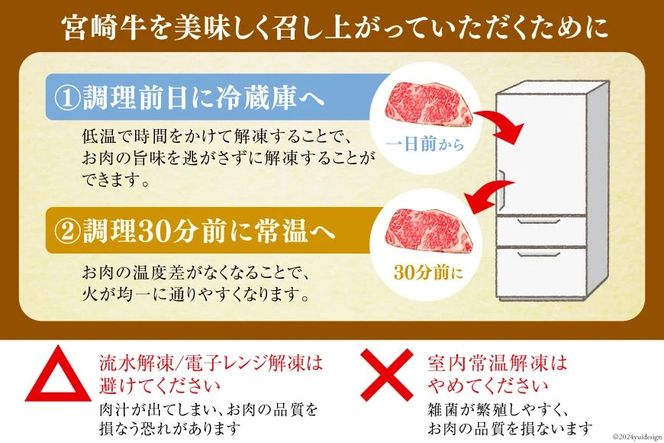 宮崎牛 ロース ステーキ 2枚 計500g [ミヤチク 宮崎県 美郷町 31au0093] 牛肉 肉 冷凍 宮崎県産 国産 霜降り サシ BBQ バーベキュー