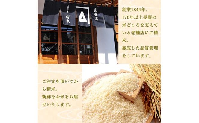 ベストファーマーズ賞受賞 いのちの壱 白米 5kg 無農薬 令和7年産 米 お米 チャック付 チャック 小分け  産地直送 長野