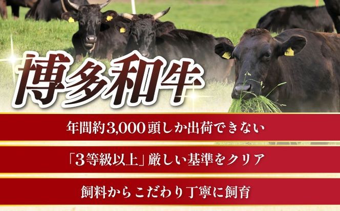 【全3回定期便】A4ランク以上 博多和牛 上赤身薄切り 500g《築上町》【久田精肉店】[ABCL127]