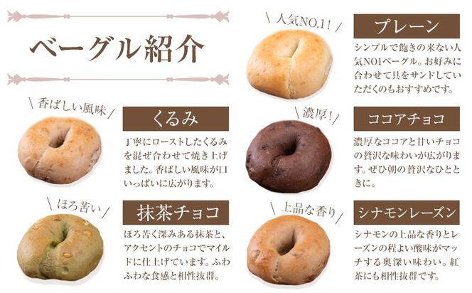 【3ヶ月定期便】阿蘇の天然水使用 ベーグルセット 20個入 ベーグル・ワン《お申込み月の翌月から出荷開始》熊本県 南阿蘇村 ベーグル パン おやつ 送料無料---sms_fbg1bgtei_45500_20p_mo3---