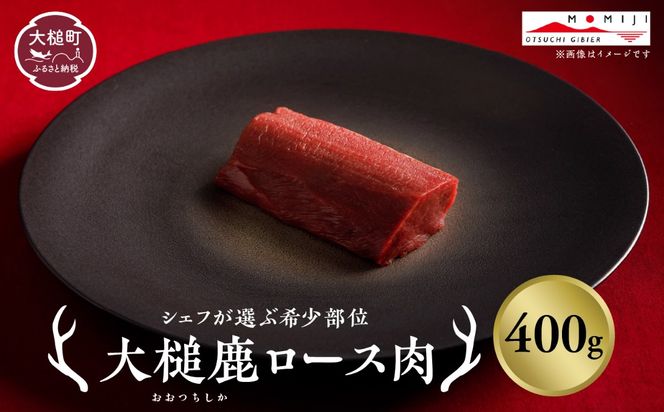 【シェフが選ぶ希少部位】（ロース肉 200g×1パック/200g×2パック計400g）｜【ロースト・ステーキに】岩手県産 天然鹿 鹿肉 ジビエ ヘルシー 低カロリー 冷凍 赤身