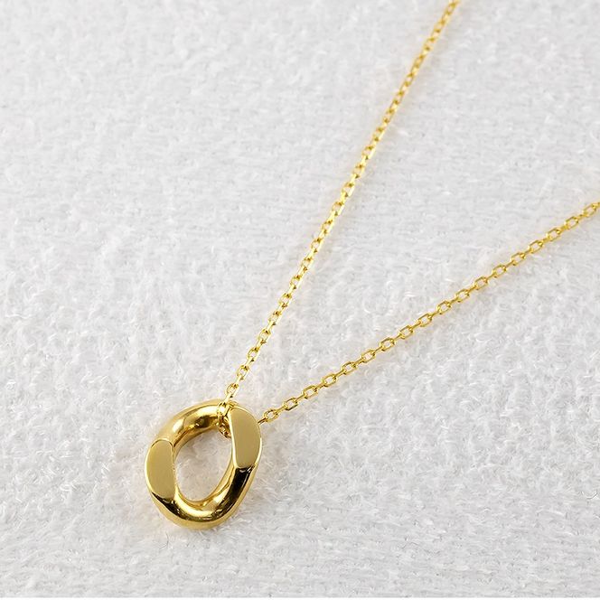 24金 純金 ネックレス 鎖 喜平 チェーン レディース ゴールド 24k サークル 円環 リング ペンダントトップ K24 k24 ジュエリー シンプル 誕生日 プレゼント 人気 普段 使い 石なし250206mro204k24 SWAA246