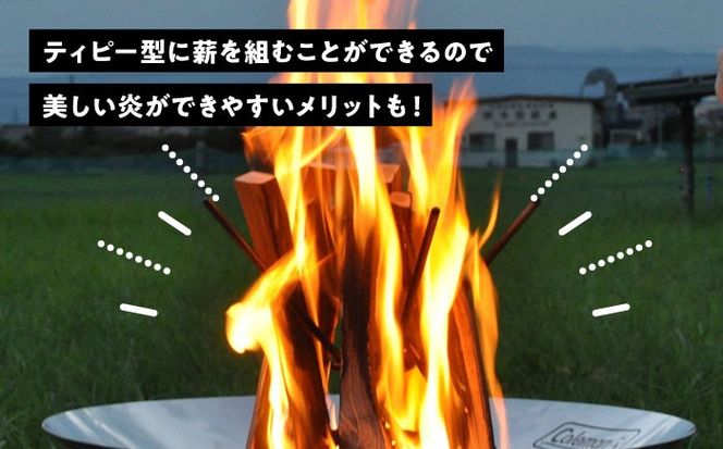 便利な薪立て makitate L 【有限会社 大伸】 アウトドア キャンプ 焚き火 [AECA001]