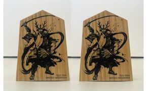 三好長慶　通行手形マグネット2個 272183_CG12