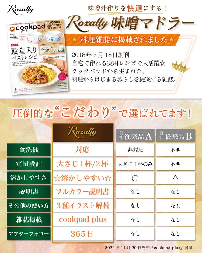 【雑誌掲載モデル】 味噌マドラー 計量味噌マドラー 1個入り 【kw0286-0035-1】