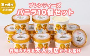 プレンティーズ バニラアイスクリーム 10個セット バニラ アイス バニラアイス アイスクリーム バニラ味 アイス 氷菓 マダガスカル マダガスカル産バニラ バニラビーンズ スタンダードバニラ お取り寄せ 送料無料 神奈川県 茅ヶ崎市
