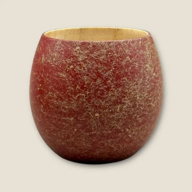 木製 エッグカップ 乱糸マット仕上げ 本朱［NF123］ 303446_CU90053VC05