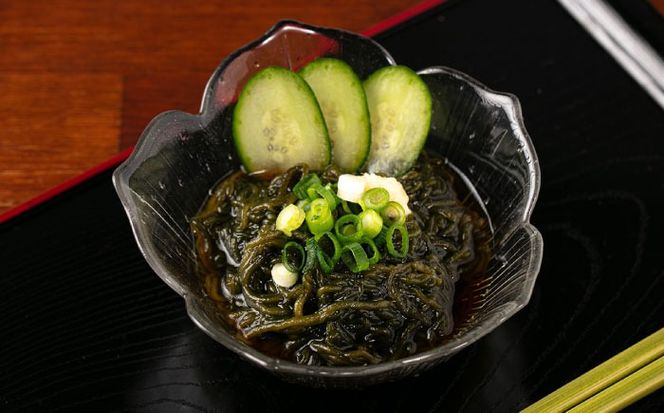 糸島産ふともずく（ソウメンノリ）100ｇ×4P　糸島市 / 糸島漁業協同組合芥屋支所 モズク 海藻[AHR001]