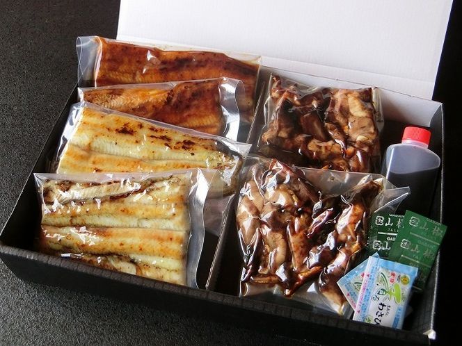 創業大正九年 三河一色産鰻の炭火焼づくし（蒲焼1尾、白焼1尾、肝焼２ｐ） 国産 冷蔵 ミシュラン掲載店 日本料理 料亭 小伴天 国産 うなぎ 鰻 ウナギ たれ ギフト 贈り物 ご褒美 簡単調理 蒲焼き うな重 ひつまぶし 人気 高リピート H007-126