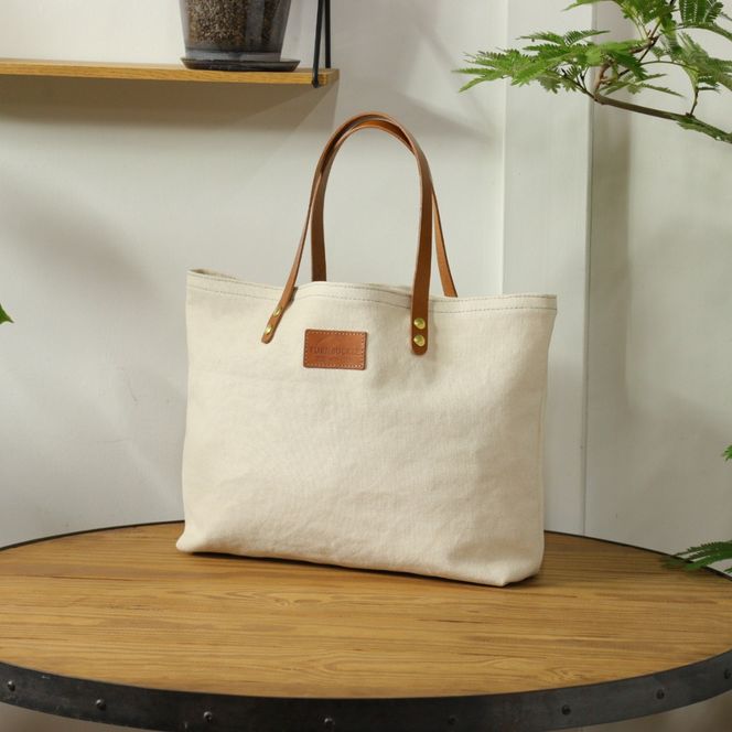 帆布トートバッグ【キナリ】  Z128VC01